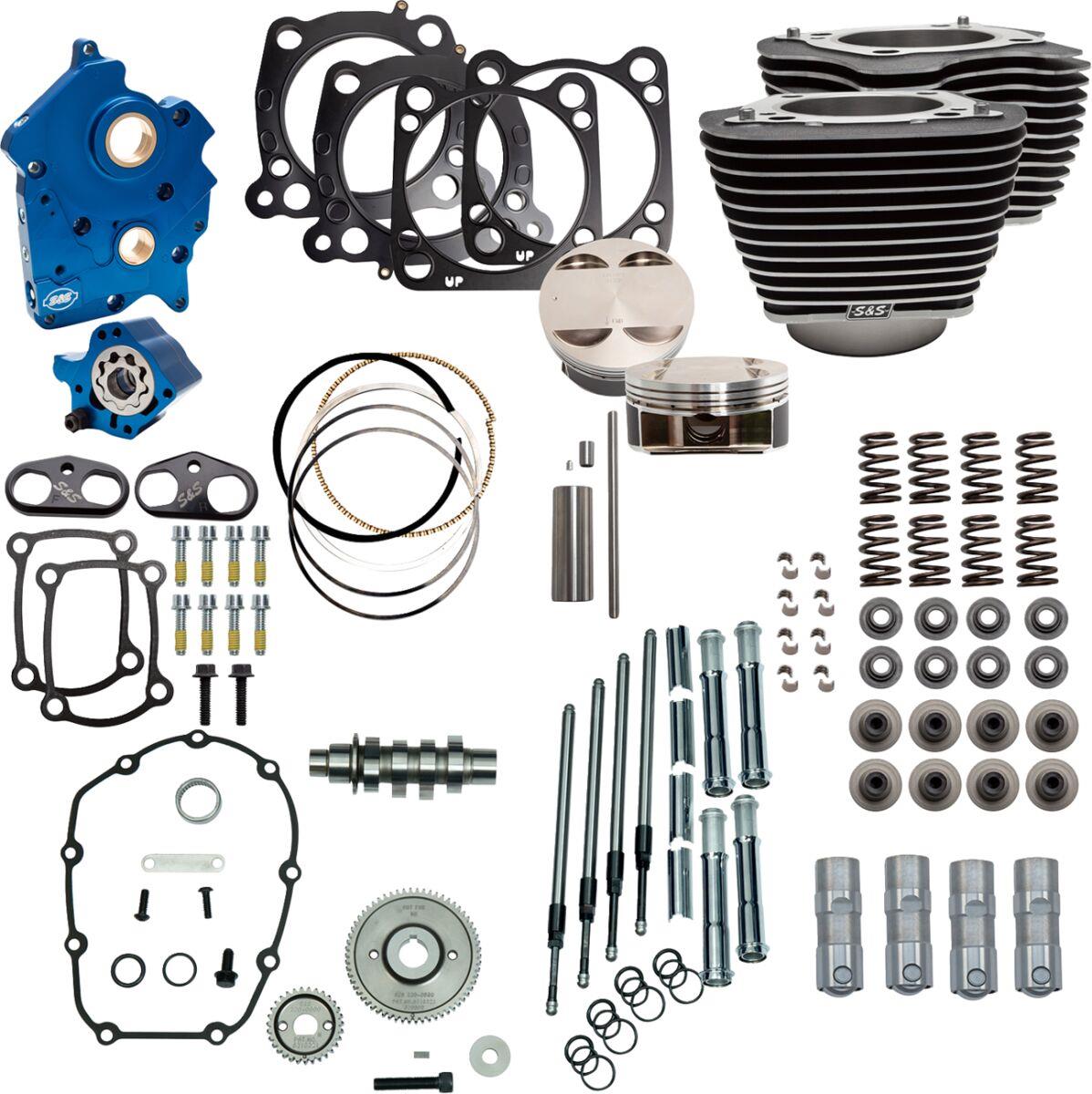 S&S Cycle 128" Power Package For Harley Davidson FLFBS 1923 2017-2025 310-1104C