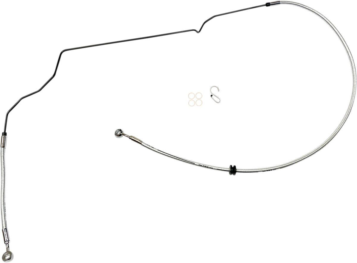 Magnum Shielding Braided Front Brake Line For Indian Scout 69 2018-2022 AS37030