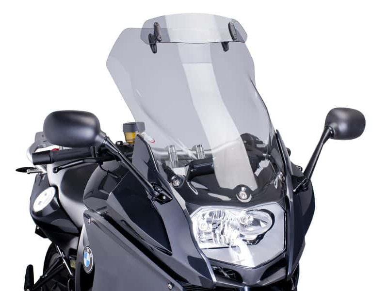 PUIG Touring Screen w/ Extender Light Smoke for BMW F800 GT 13-18 6503H