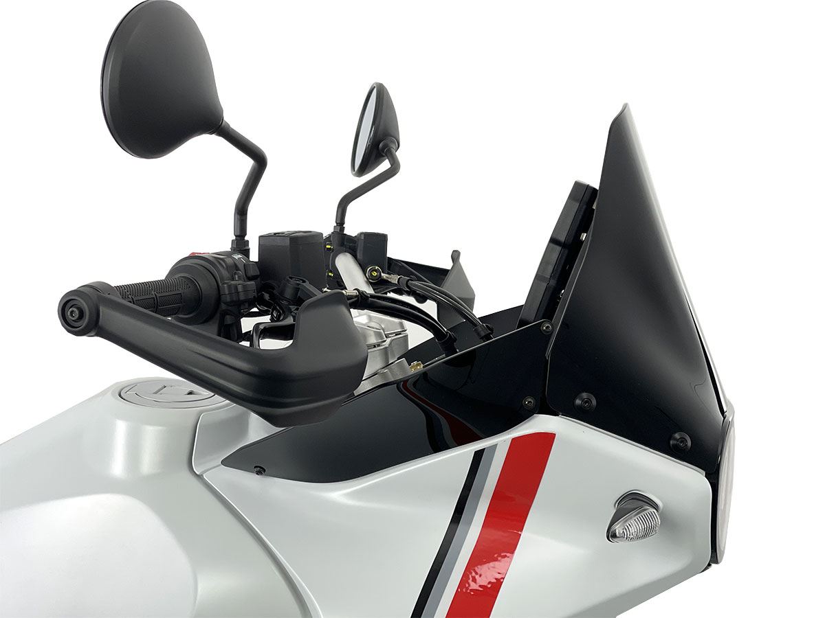 WRS Windscreen Enduro Ducati Desertx 950 Black Du025nl