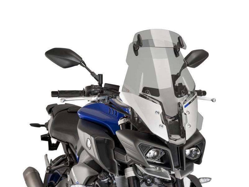 PUIG Touring Screen Plus w/ Extender Light Smoke for Yamaha MT-10/MT-10 SP 16-21 8919H