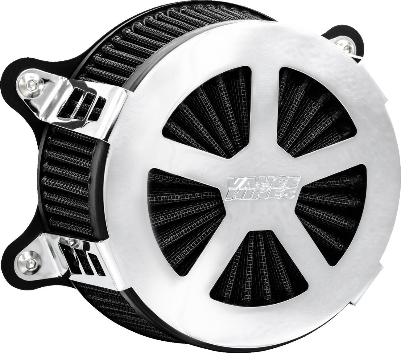 Vance & Hines VO2 Radiant V Air Intake Kit Chrome For Harley Davidson FLTRXSE 1977 23-24 71103
