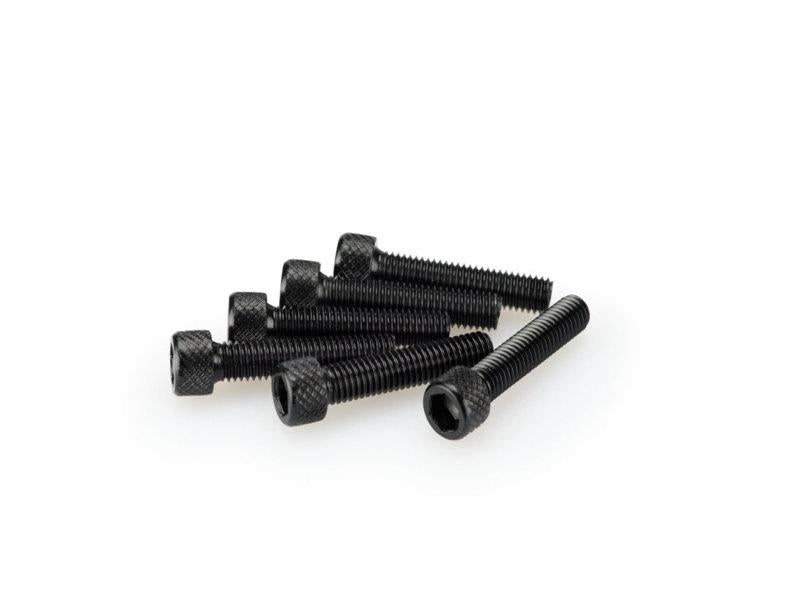 PUIG M5 30mm Allen Screws x 6 Black Universal 0258N