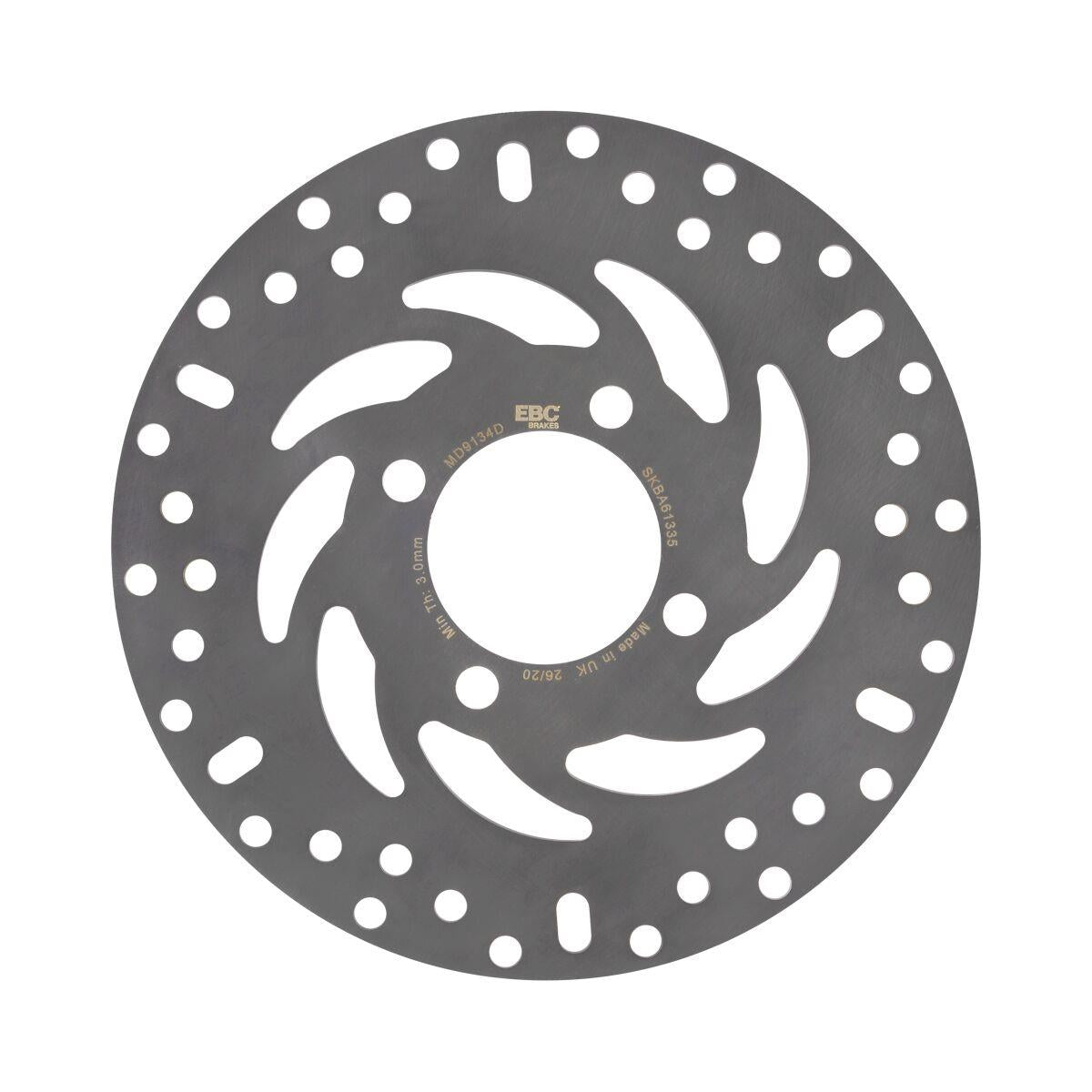 Ebc Round D-Series Scooter Brake Rotor For Honda VISION 110 CBS 10-22 MD9134D