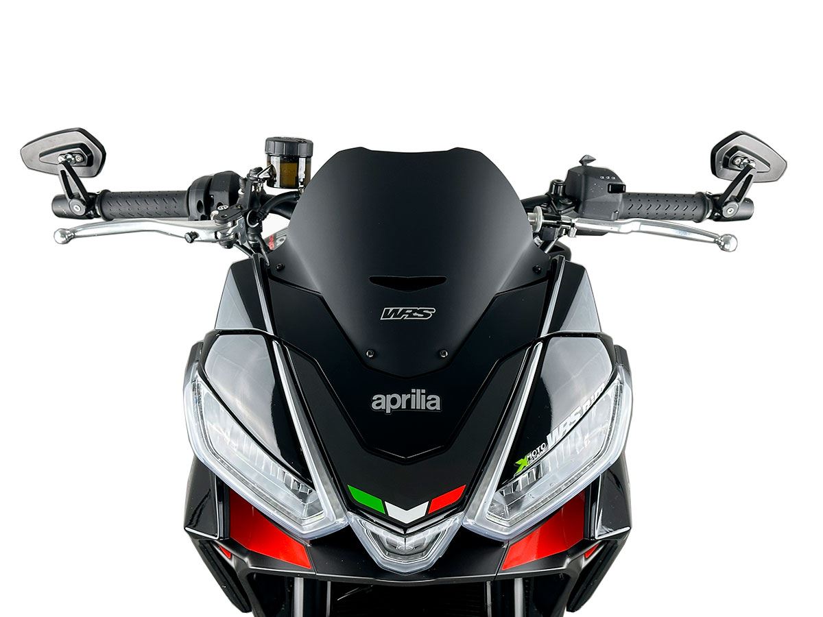 WRS Windscreen Sport Aprilia Tuono V4 1100 Matt Black Ap006no