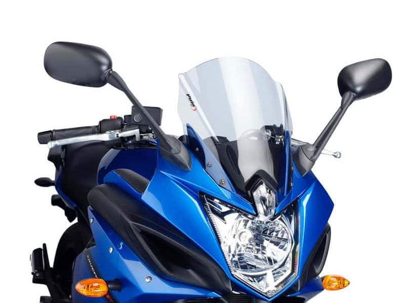PUIG Touring Screen Black for Yamaha XJ6 Diversion F 10-16 5547N