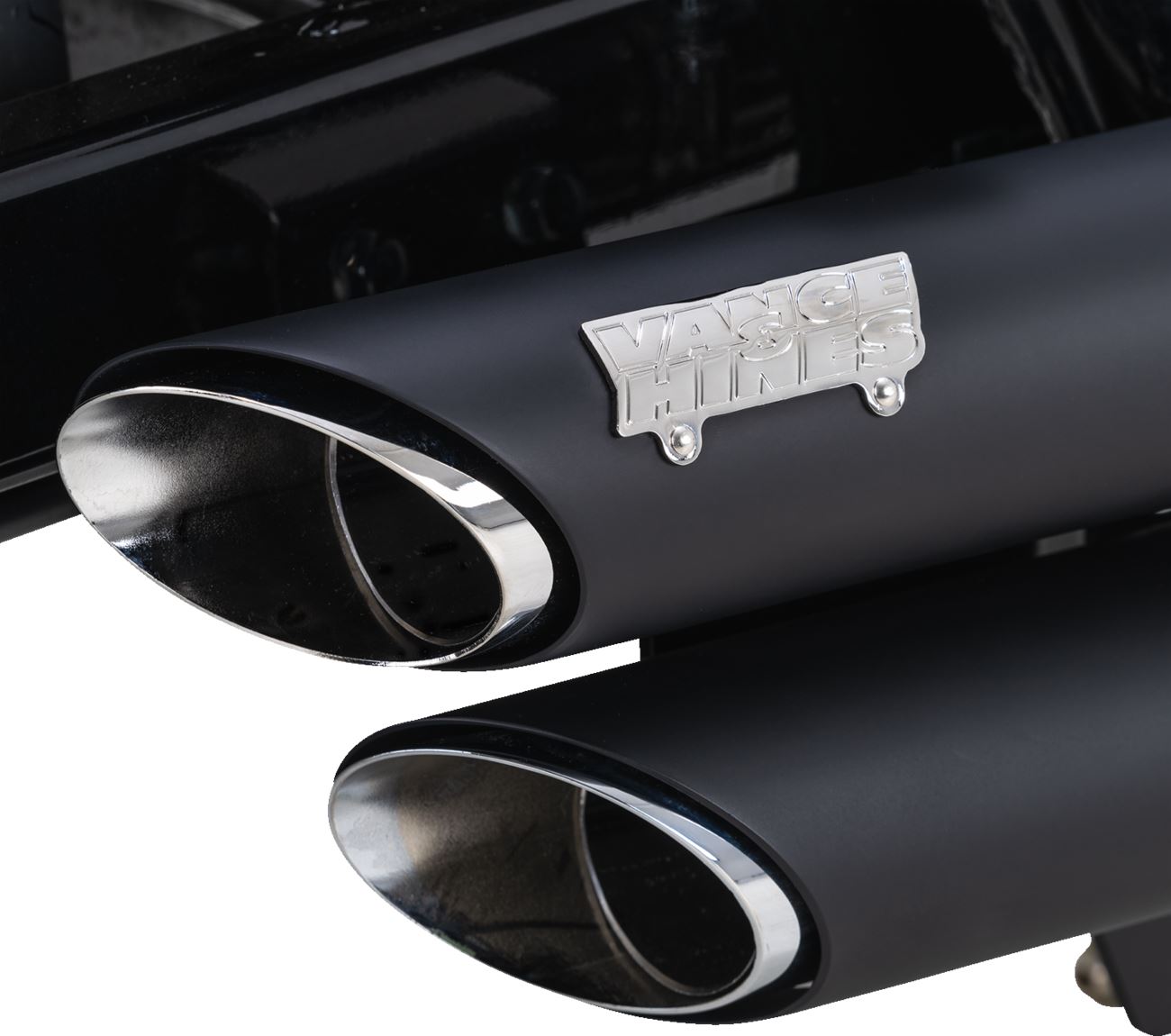 Vance & Hines Shortshots Staggered Exhaust System Honda VT 750 C2B 10-23 48319