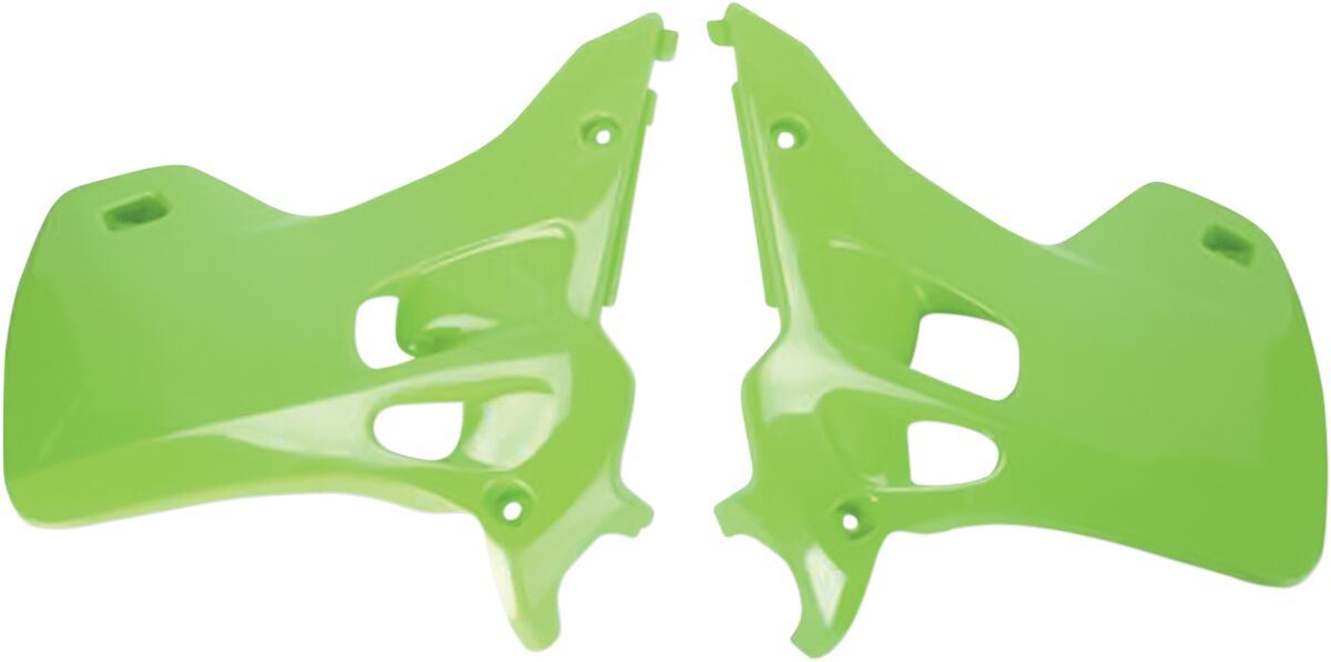 UFO RADIATOR COVERS KAWASAKI KX125/250 KX-GREEN KA02744-026
