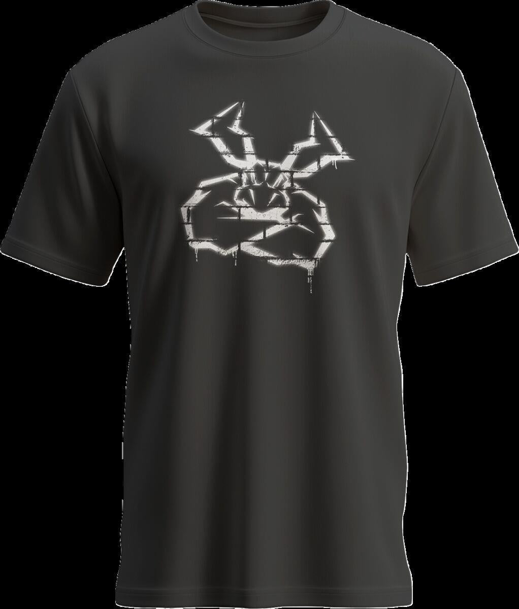 Moose Racing T-Shirt Youth Agroid Grafitti Black