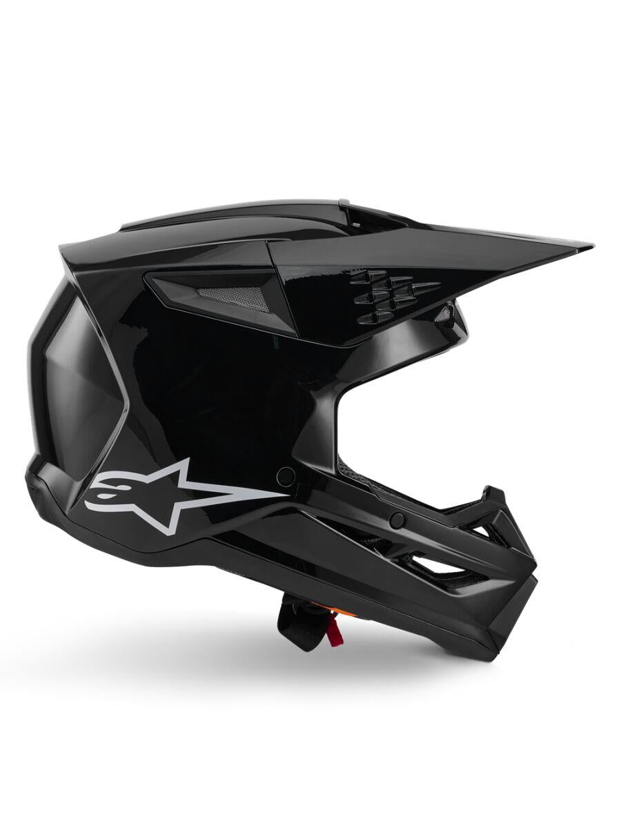 ALPINESTARS SM3 Solid Helmet BLACK-GLO 2025 Model