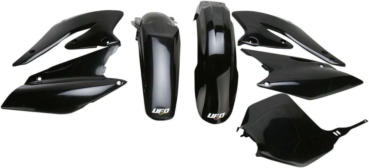 UFO COMPLETE BODY KIT SUZUKI RMZ250 BLACK SUKIT403E-001
