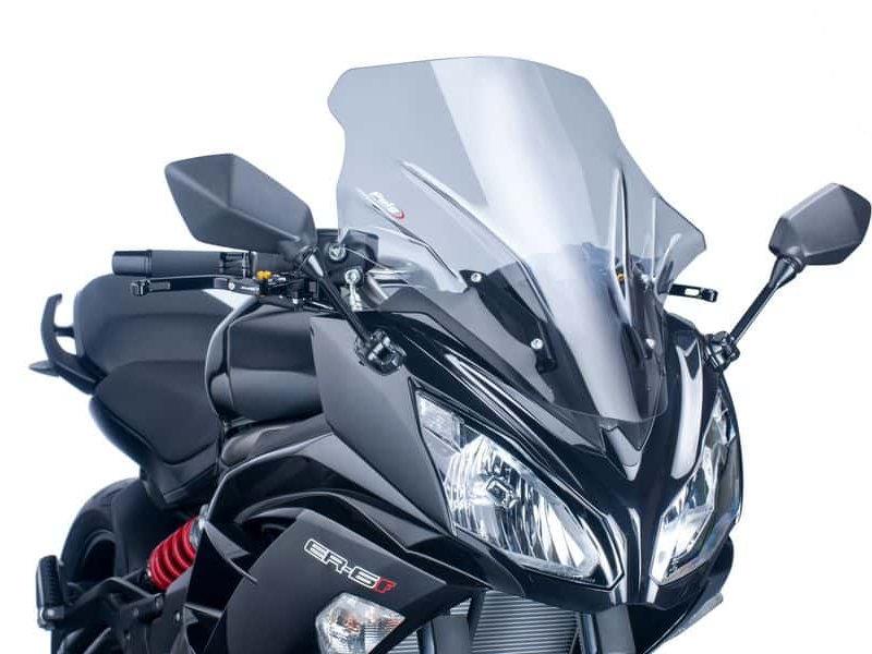 PUIG Touring Screen Dark Smoke for Kawasaki ER6-F 12-16 5998F