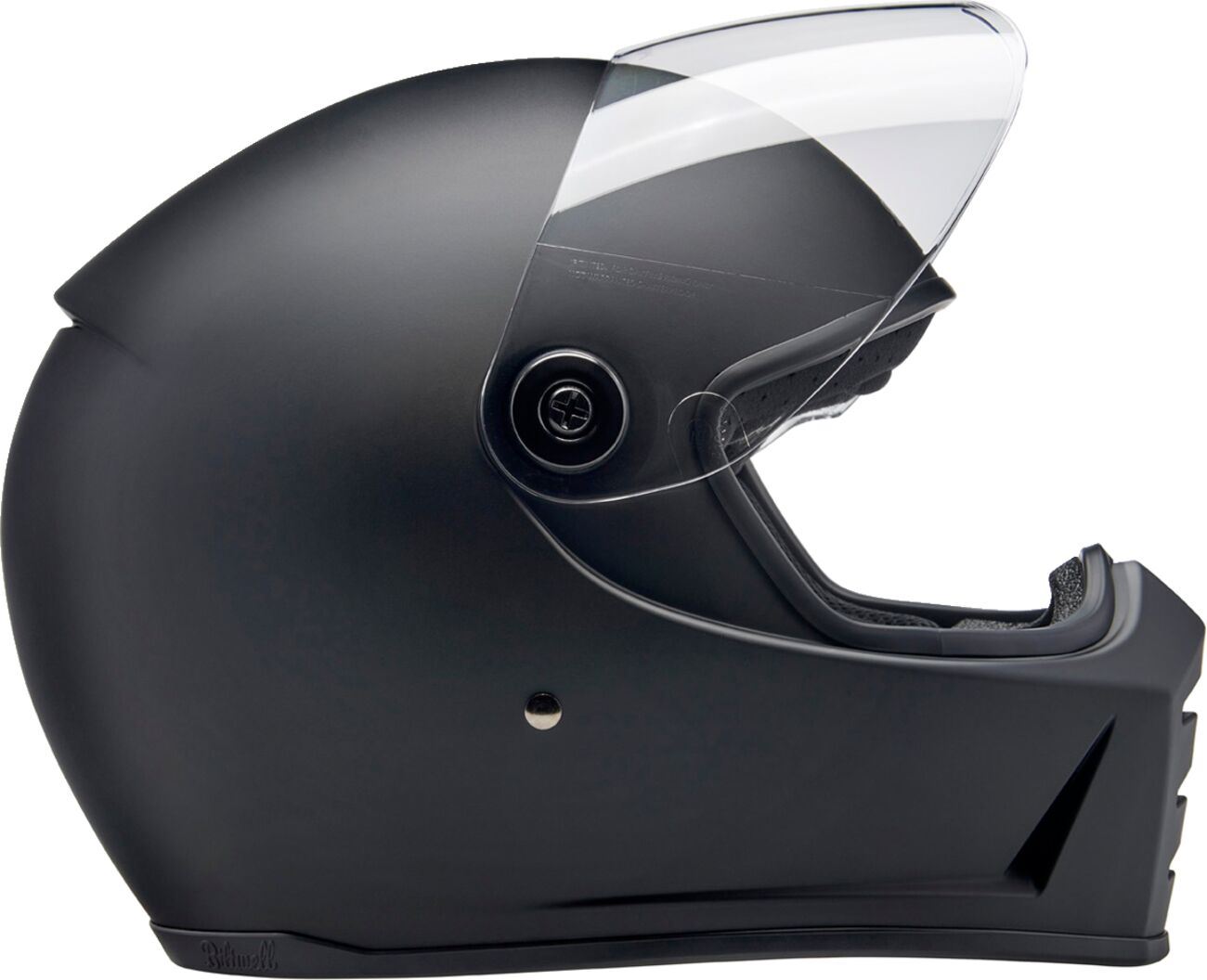 BILTWELL Lane Splitter Flat Black Motorcycle Helmet