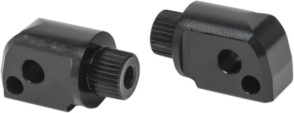 Arlen Ness Splined Peg Mount Black Aluminum For Indian Scout 60 15-24 I-1390