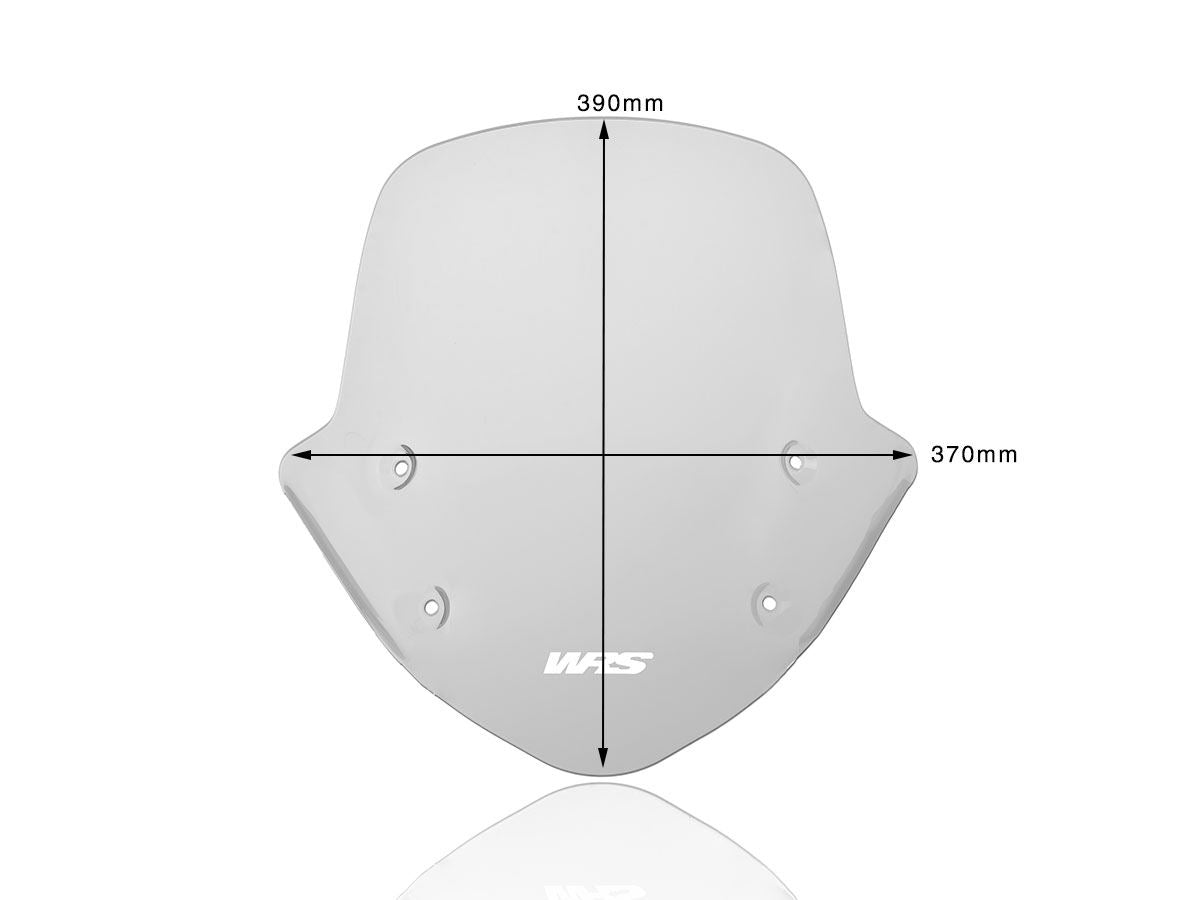 WRS Windscreen Standard BMW R1250r Smoke Bm055f