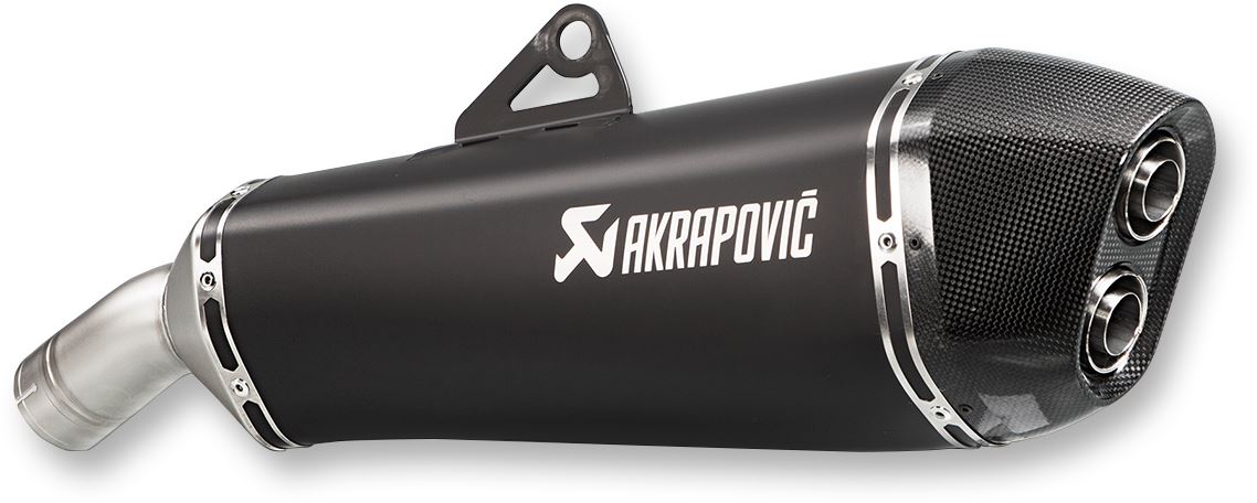 Akrapovic Slip-On Line Muffler TI Black For BMW F 800 R 09-19 S-B8SO7-HZAABL