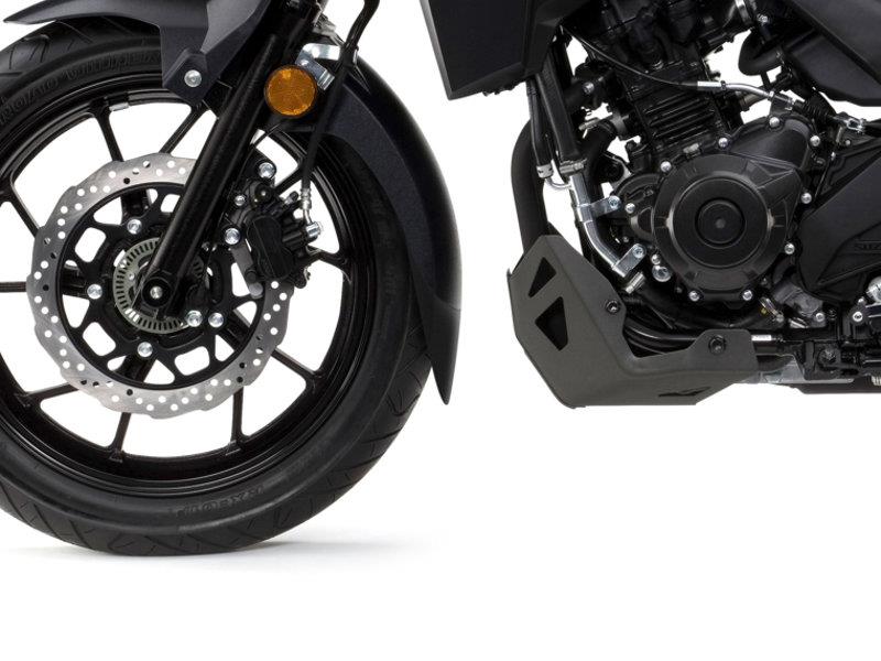PUIG Front Fender Extender Black for Suzuki V-Strom 250 17-23 0030N