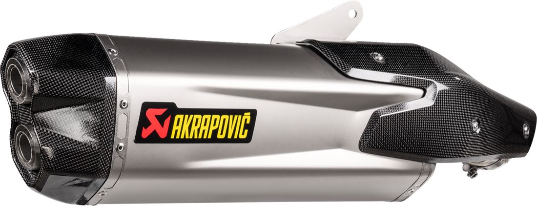 Akrapovic Slip-On Line Muffler TI/CF For Kawasaki H2 1000 SX 22-24 S-K10SO30-HGIT