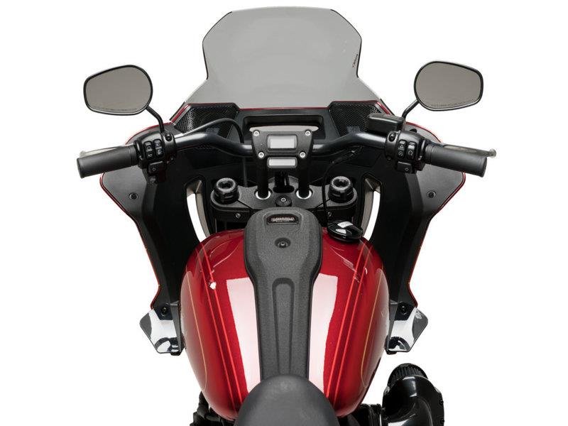 PUIG Batwing Touring Screen Dark Smoke for Harley Davidson Softail Low Rider ST FXLRST 22-24 21366F