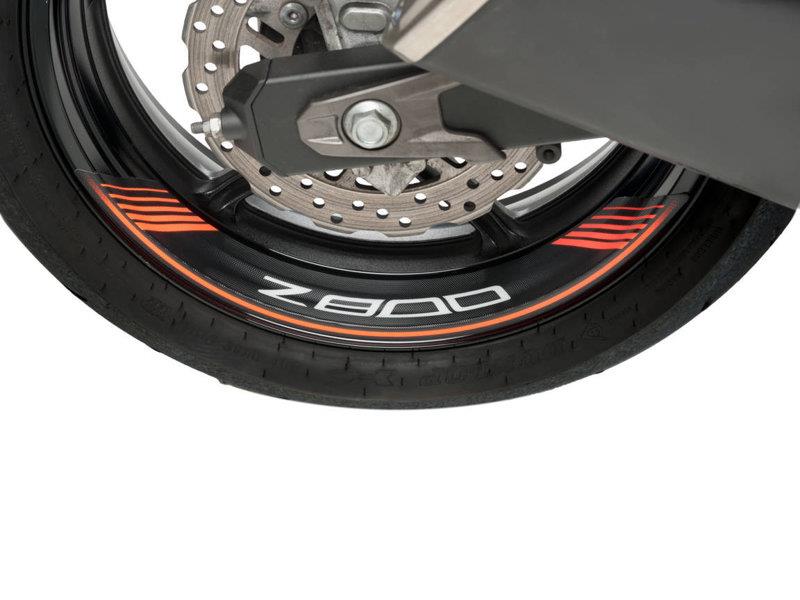 Puig Wheel Rim Stickers Green 21716R