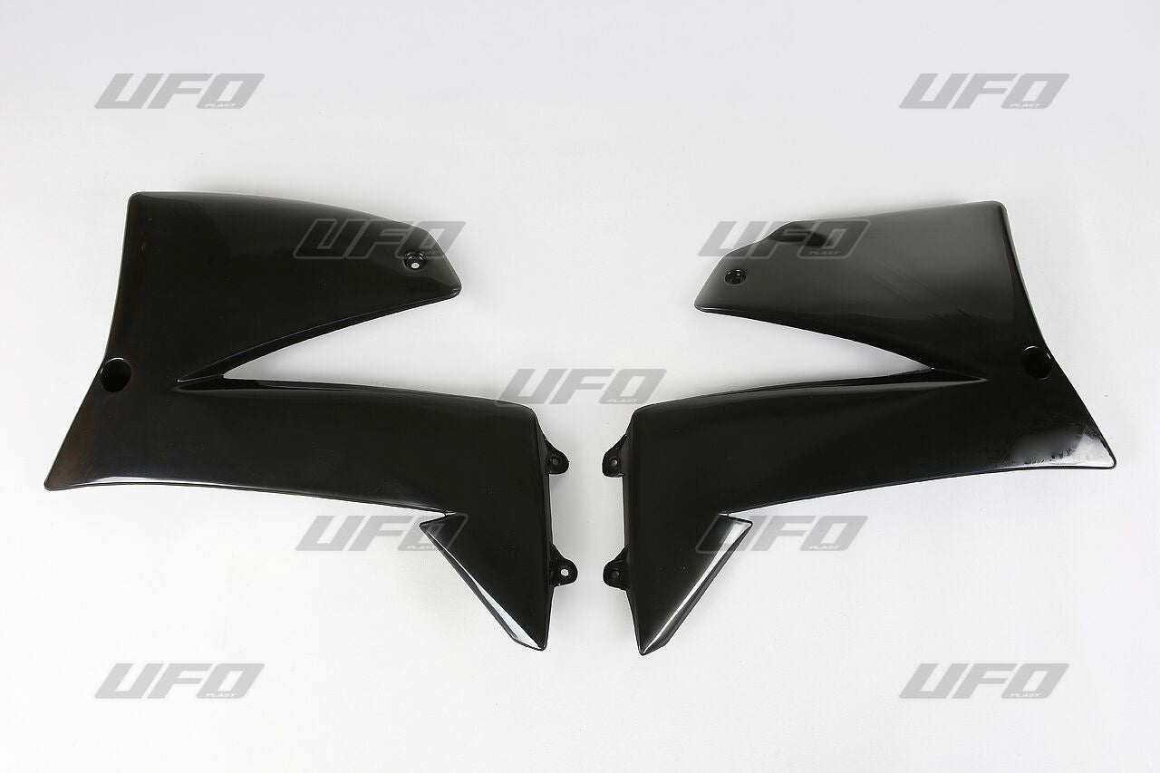 UFO RADIATOR COVERS KTM 660 SMC/640 LC4 SM BLACK KT03013001
