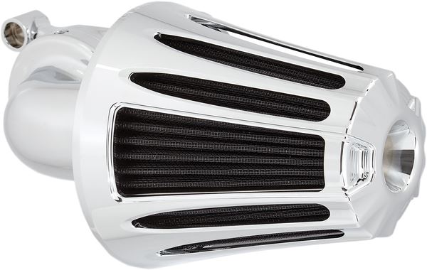 Arlen Ness Monster Sucker Air Cleaner Cover Chrome Cone Silver 81-103