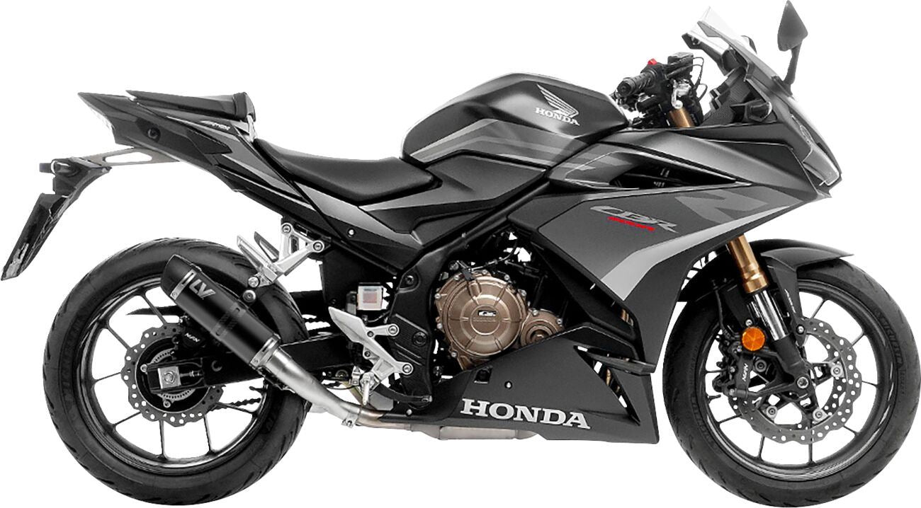 Leovince Muffler Gp Corsa Evo Black For Honda CBR 500 R ABS 19-24 3395ebu