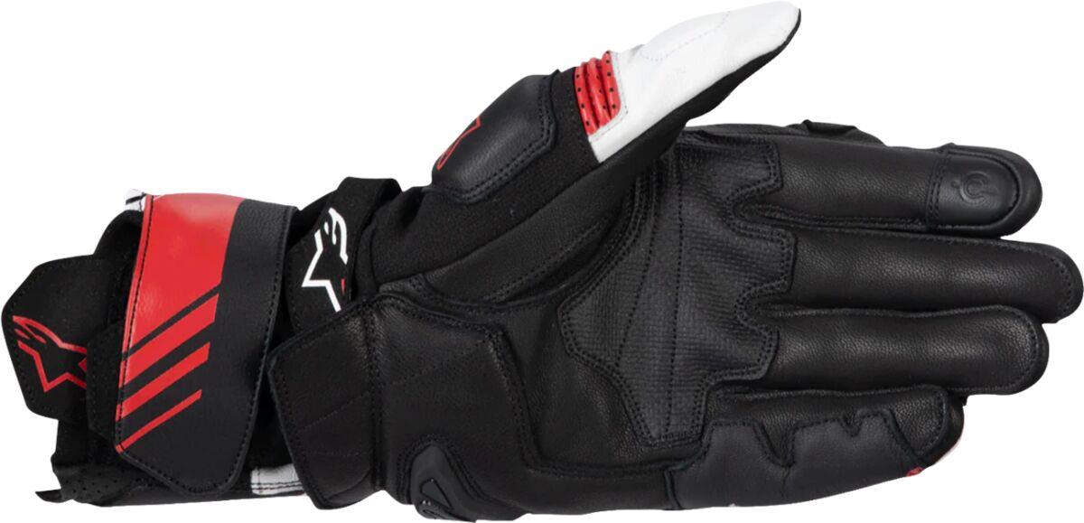 ALPINESTARS GP Plus R V3 Leather Gloves White/Red/Black