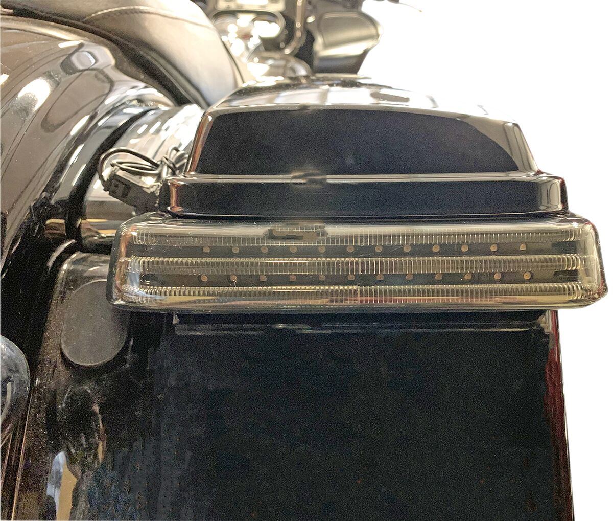 Custom Dynamics ProBEAM LED Saddle Bag Lights Harley FLHX 10-13 PB-SB-SS6-BS
