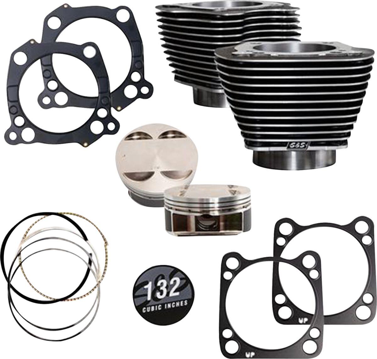 S&S Cycle Big Bore Cylinder Kit For Harley FLHTK 1868 2017-2023 910-0847A
