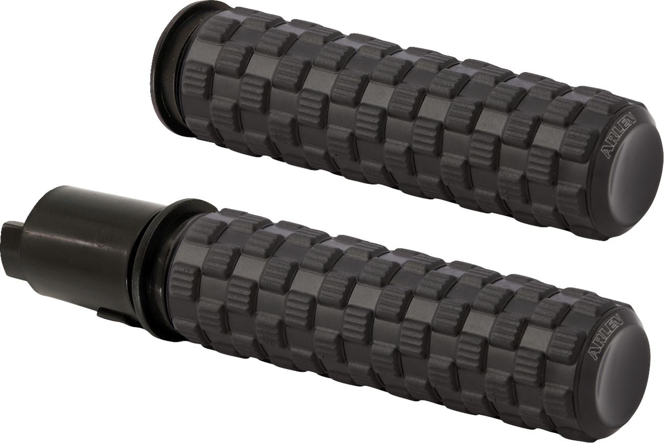 Arlen Ness Air Trax Grips All Black For Harley Davidson FLHXSE 1977 23-24 500-066