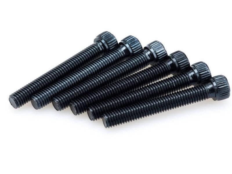 PUIG M8 55mm Allen Screws x 6 Green Universal 0540V