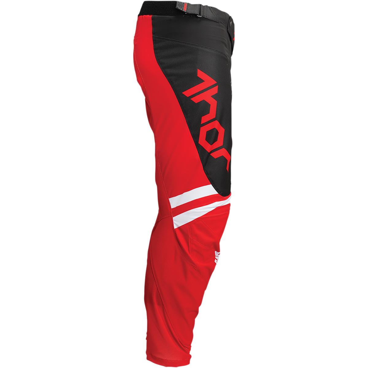 THOR Pulse Cube MX Motorcross Pants Red 2023 Model