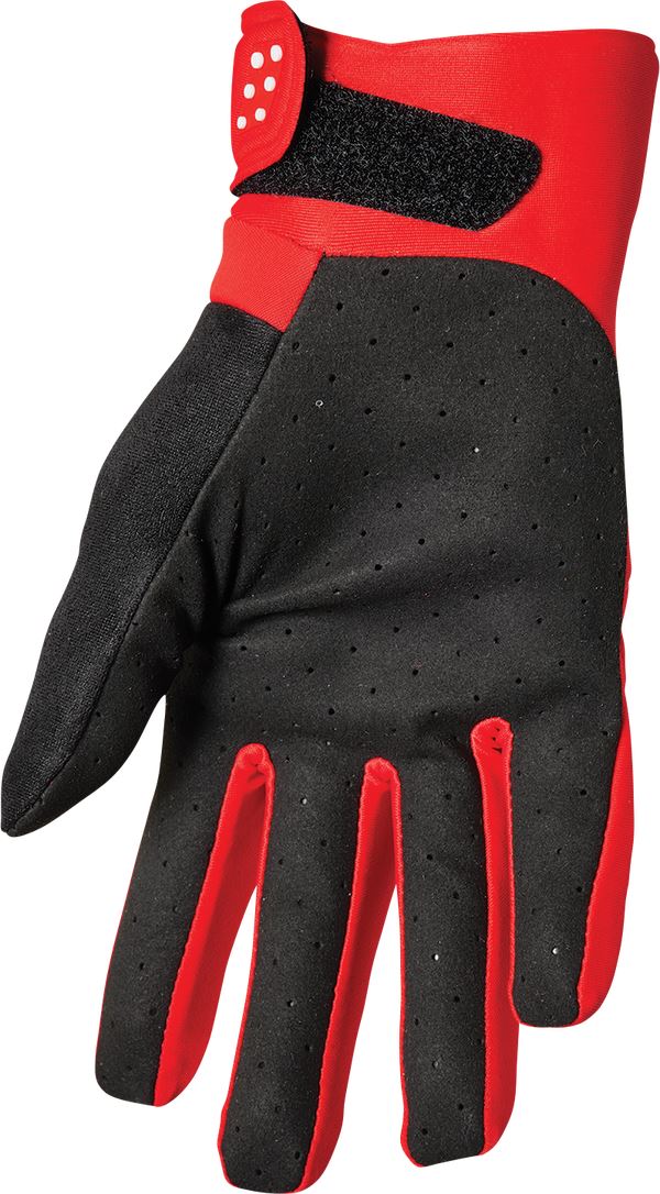 THOR Spectrum Cold Weather MX Motorcross Gloves Red/White 2023 Model