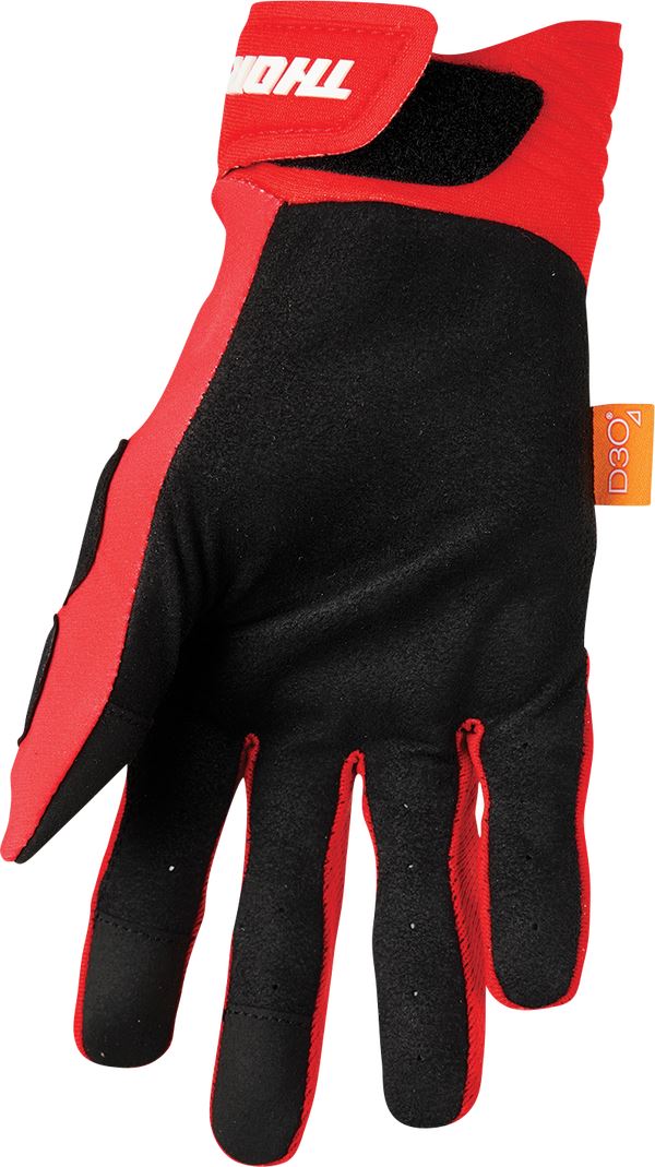 THOR Rebound MX Motorcross Gloves Red/White 2023 Model