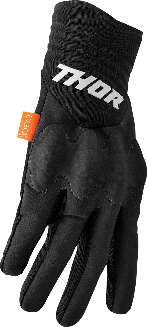 THOR Rebound MX Motorcross Gloves Black/White 2023 Model