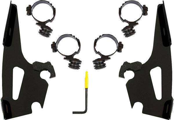 MEMPHIS SHADES Fairing Mounting Kit Black MEB2067