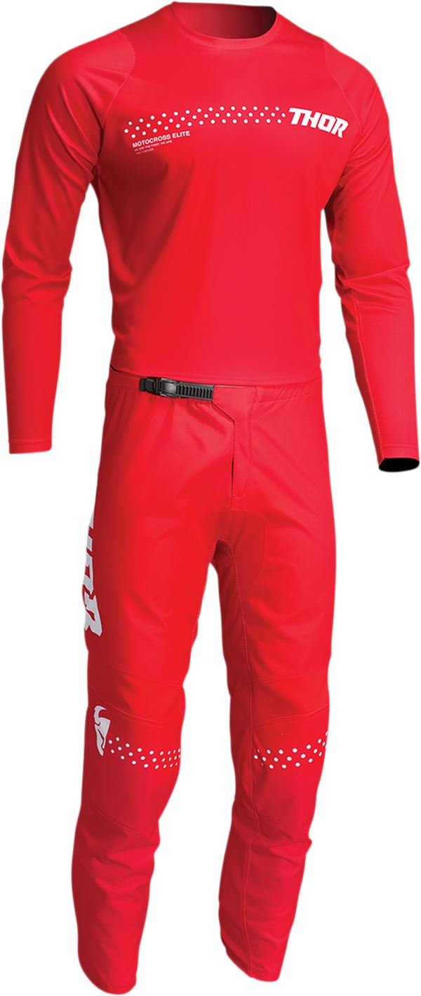 THOR Sector Minimal MX Motorcross Pants Red 2023 Model