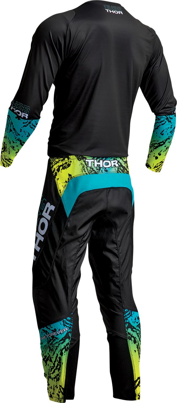 THOR Sector Atlas MX Motorcross Jersey Blue/Acid 2023 Model