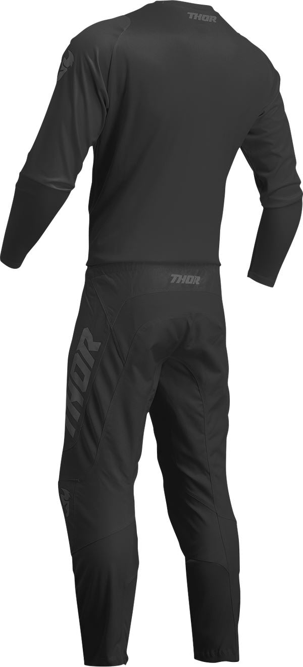 THOR Youth Sector Minimal MX Motorcross Jersey Black 2023 Model