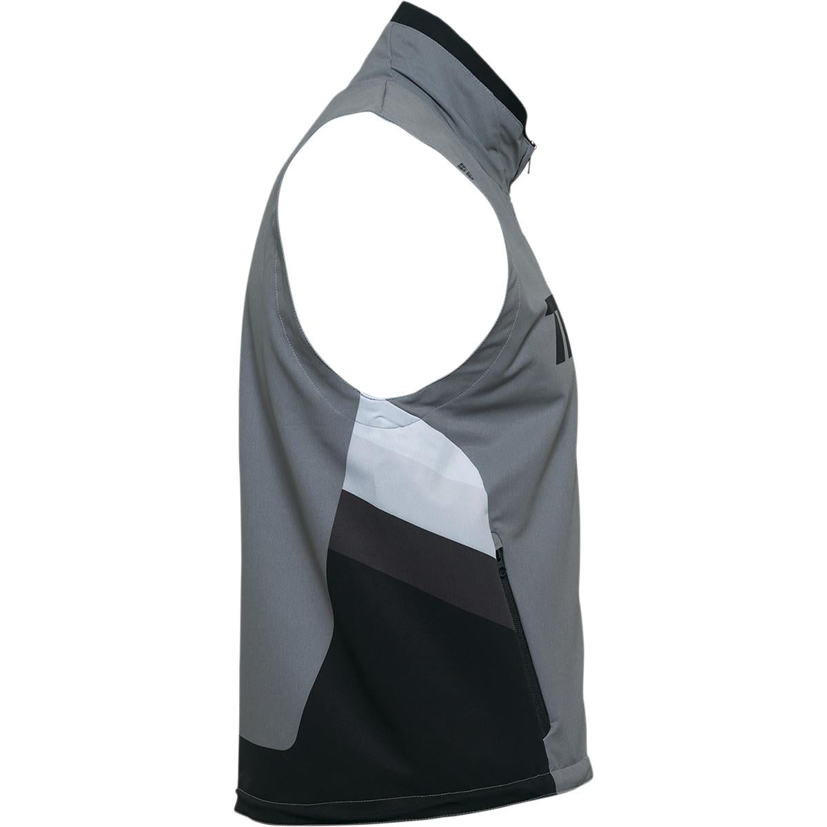 THOR MX Motorcross Warmup Vest Gray 2023 Model