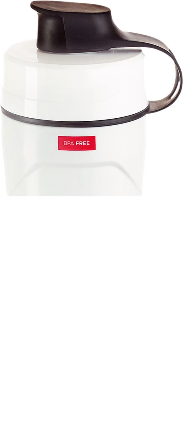POLISPORT T500 Thermal Water Bottle WH/RD