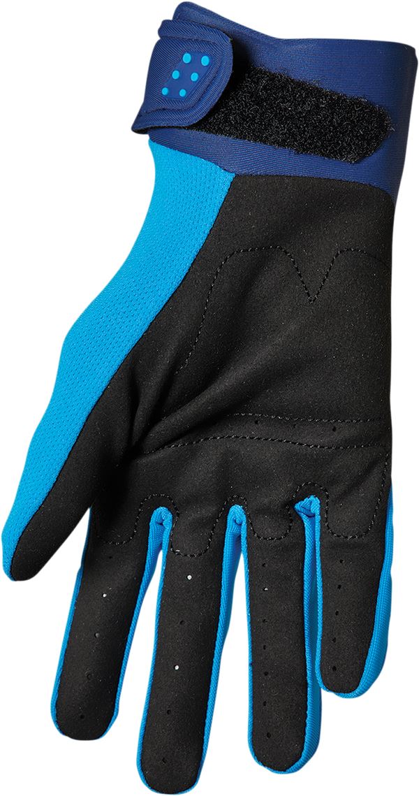 THOR Spectrum MX Motorcross Gloves Blue/Navy 2023 Model