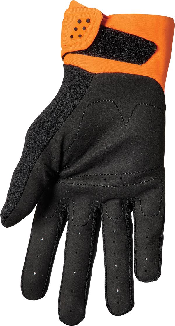 THOR Spectrum MX Motorcross Gloves Black/Orange 2023 Model