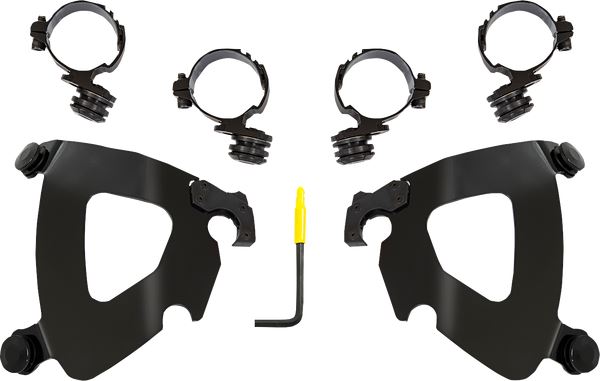 MEMPHIS SHADES Fairing Mounting Kit Black MEB2068