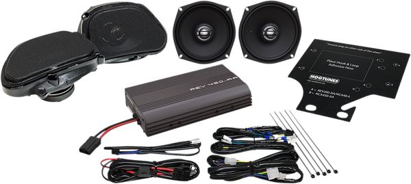 Hogtunes AMP SPEAKER KIT RG 200W REV450RGUKIT-AA