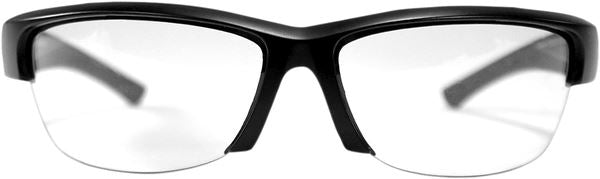 BOBSTER Decoder 2 Convertible, Clear Lens Black Sunglasses BDEC201