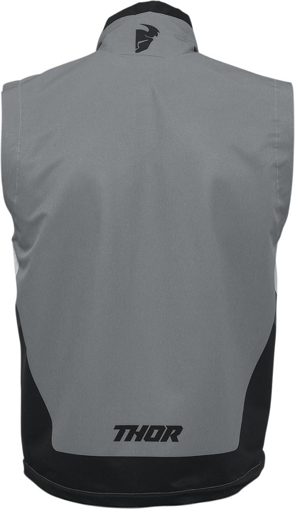 THOR MX Motorcross Warmup Vest Gray 2023 Model