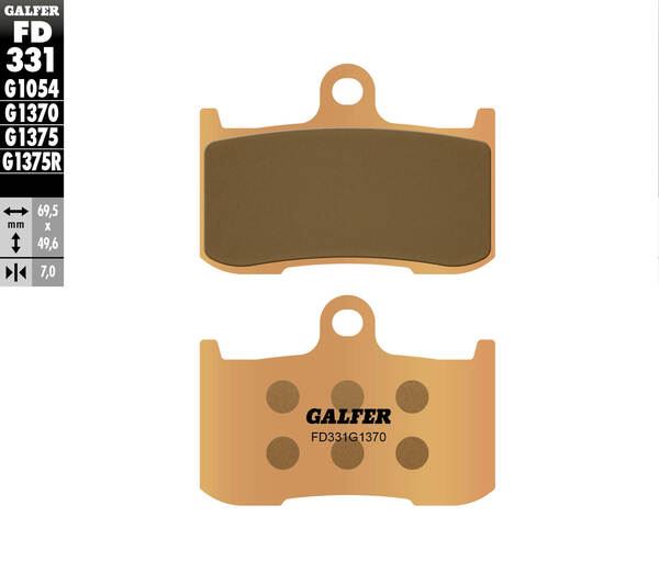 GALFER Brake Pad Street Sintered Metal FD331G1370