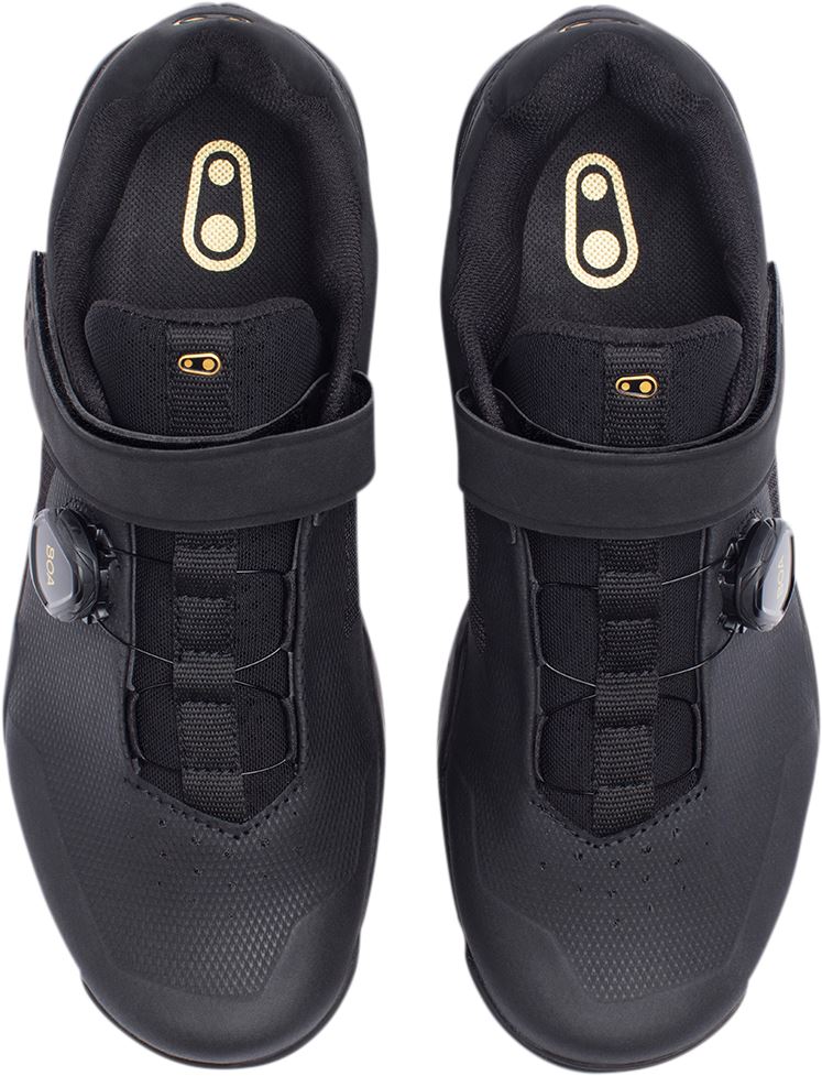 CRANKBROTHERS Mallet E BOA® Shoes Black/Gold